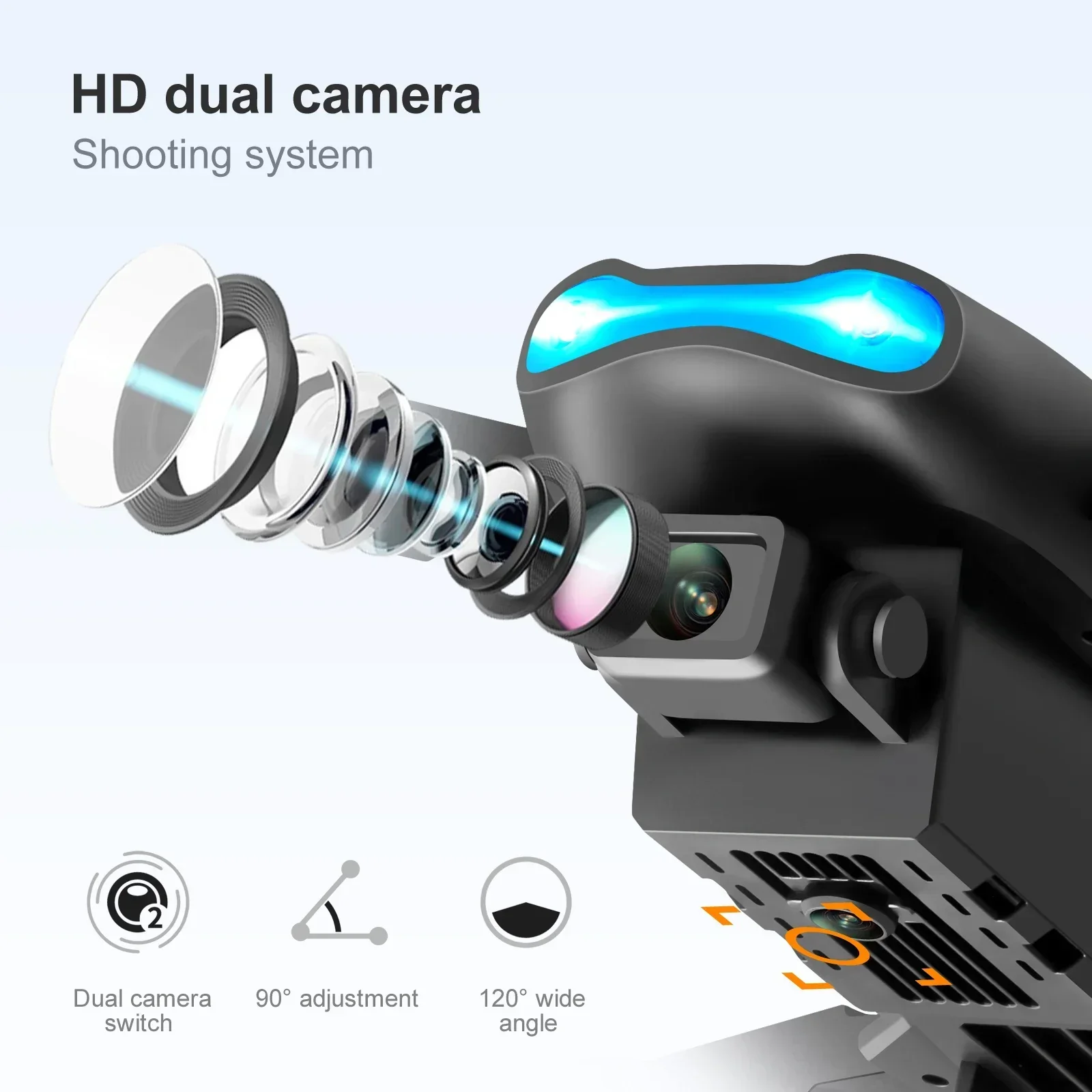 New E99 Pro HD 4K Drone Dual C - огляд і ціна Drone Ae Rc