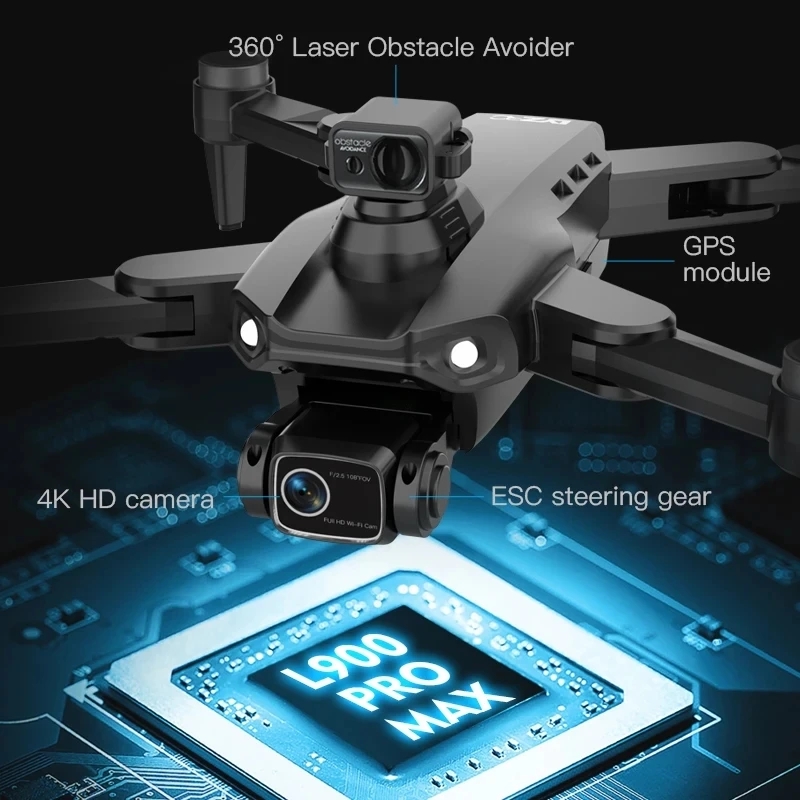 L900 Pro MAX GPS Drone 4K Prof - огляд і ціна Drone Ae Rc