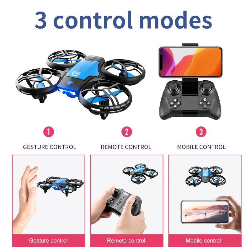 V8 New Mini Drone 4K Professio - огляд і ціна Drone Ae Rc