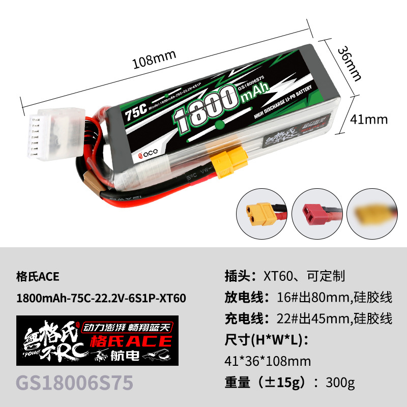 2Pcs Gens ACE 22.2V Lipo Batte - огляд і ціна Drone Rc Leading