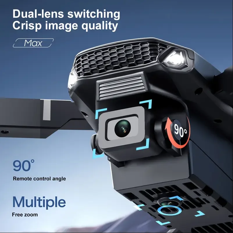 2025 E88 Drone HD Dual Camera, - огляд і ціна Jjrc Drone X12