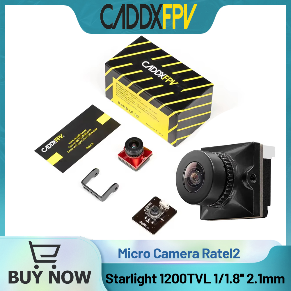CADDX Micro FPV Camera Ratel 2 - огляд і ціна Drone Ae Rc