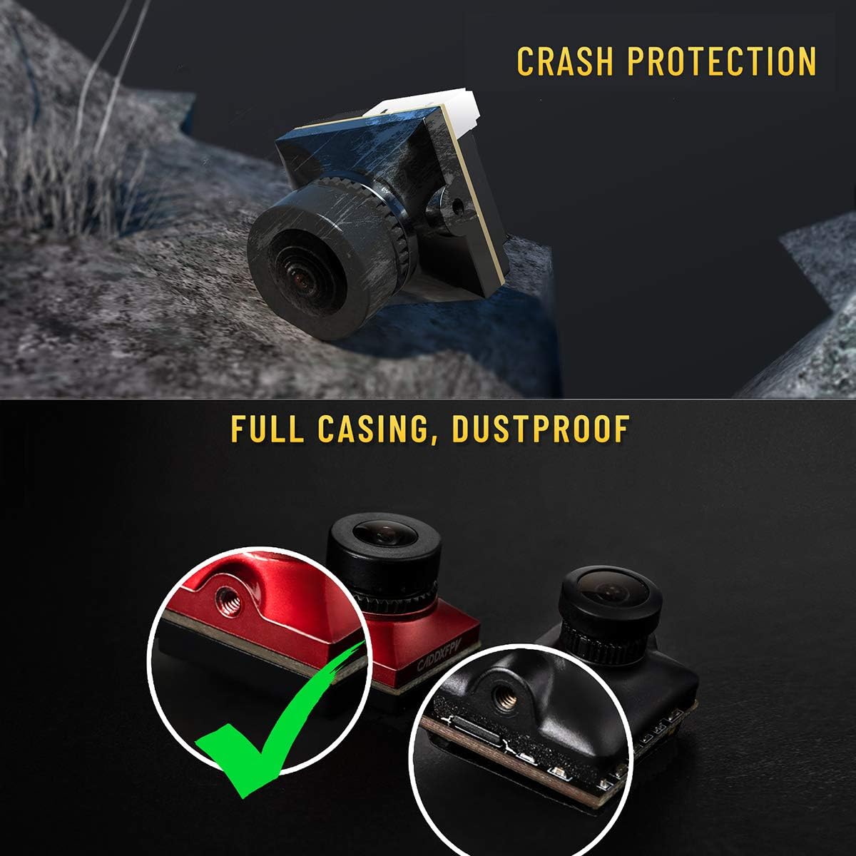 CADDX Micro FPV Camera Ratel 2 - огляд і ціна Drone Ae Rc