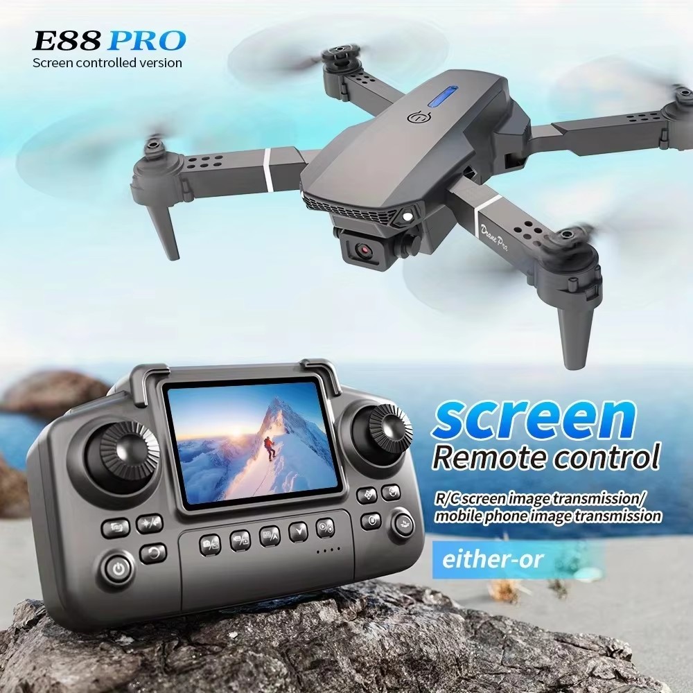 2026 New E88 Drone 4K Dual-Cam - огляд і ціна Drone E88 Rc Quadcopter