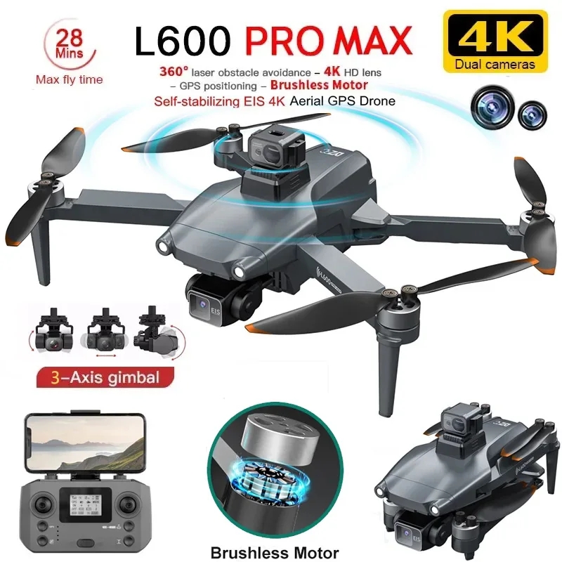 L600 PRO MAX GPS Drone Profess - огляд і ціна Drone Ae Rc