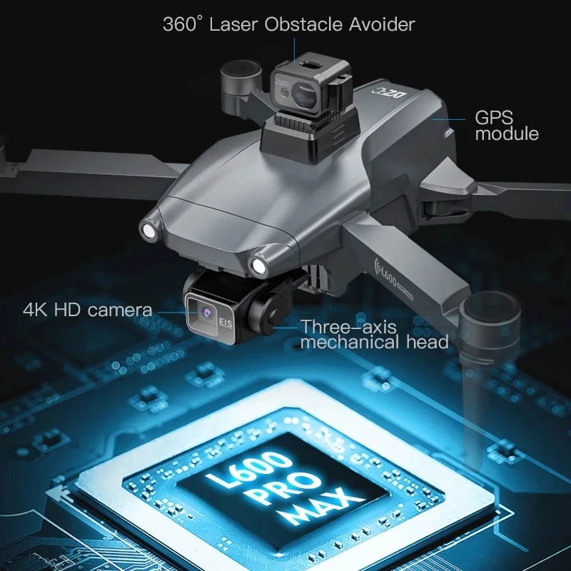 L600 PRO MAX GPS Drone Profess - огляд і ціна Drone Ae Rc